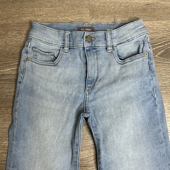 DL1961 Women's Mara Straight Mid Rise Instasculpt Ankle Jeans Light Wash Sz 25 - Picture 3 of 13